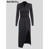 Long Sleeve Gothic Dress